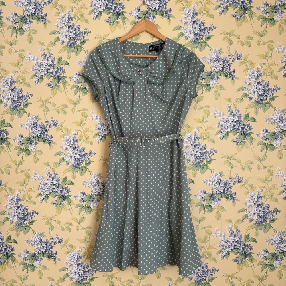 Hell Bunny Polka Dot Dress